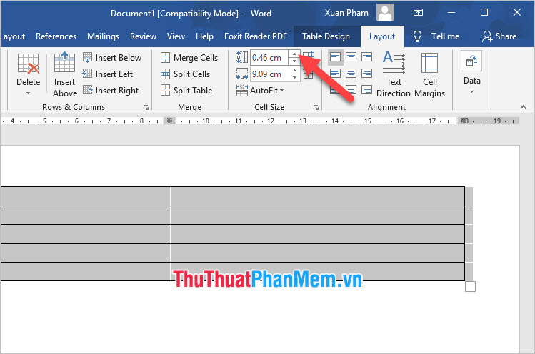 Instructions to design business cards on Word extremely fast and beautiful Picture 8