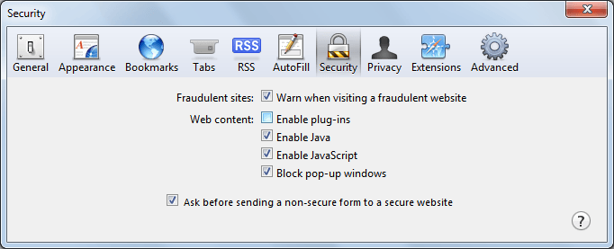 Instructions to disable Flash Player on all browsers Picture 14