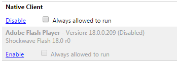 Instructions to disable Flash Player on all browsers Picture 6