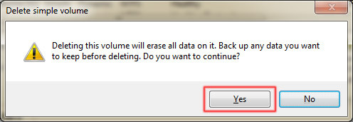 Instructions to divide and merge drives right in Windows 7 Picture 14