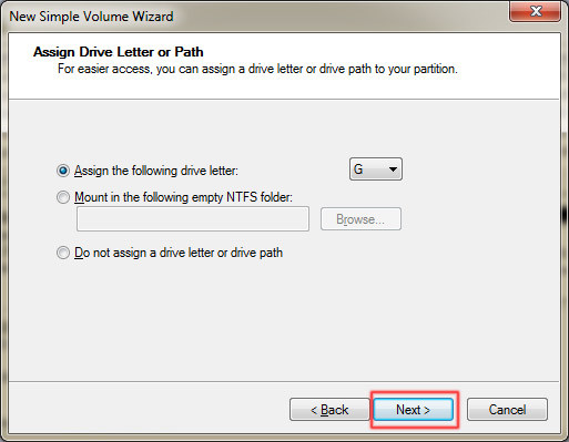Instructions to divide and merge drives right in Windows 7 Picture 8