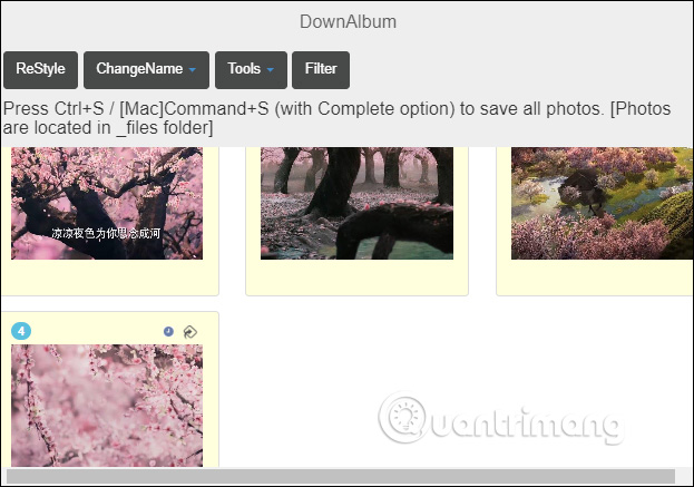 Instructions to download all photo albums on Facebook Picture 6