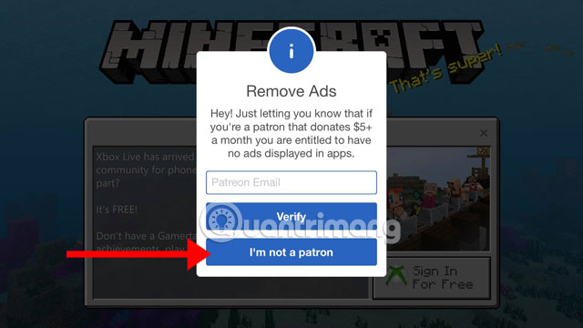 Instructions to download Minecraft for free on iPhone Picture 10