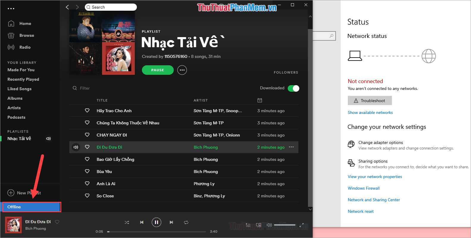 Instructions to download music on Spotify - Download music from Spotify Picture 7