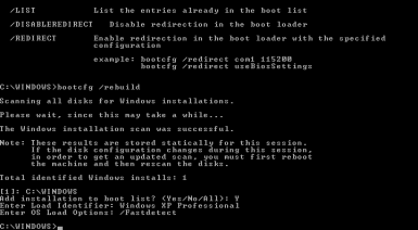 Instructions to edit or replace Boot.ini file on Windows XP Picture 1