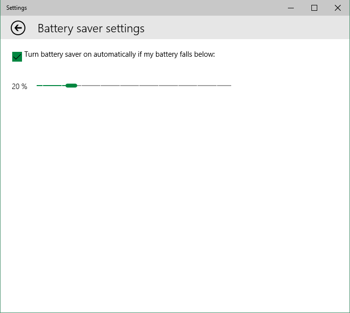Instructions to enable / disable Windows 10 Battery Saver (Battery Saver) feature Picture 4