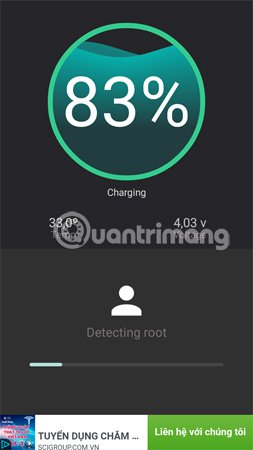 Instructions to fix Android phone error virtual battery alert Picture 3