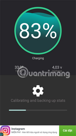 Instructions to fix Android phone error virtual battery alert Picture 6