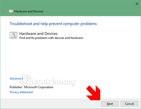 Instructions to fix touch screen error on Windows 10 Picture 2