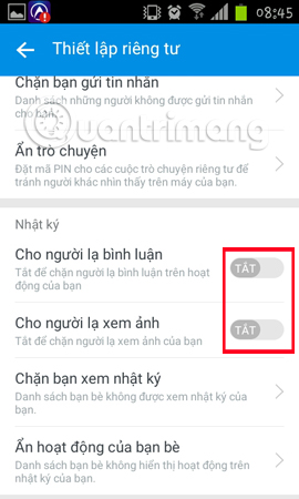 Instructions to hide phone numbers, hide personal information on Zalo Picture 11