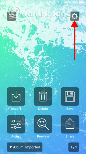 Instructions to hide rabbit ears on iPhone Xs, Xs Max Picture 3