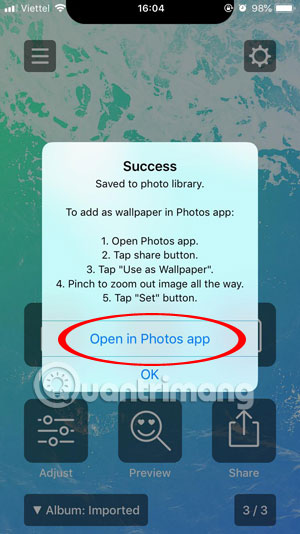 Instructions to hide rabbit ears on iPhone Xs, Xs Max Picture 9