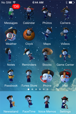 Instructions to install Cuong Tieu Ngu theme for iPhone / iPad Picture 12