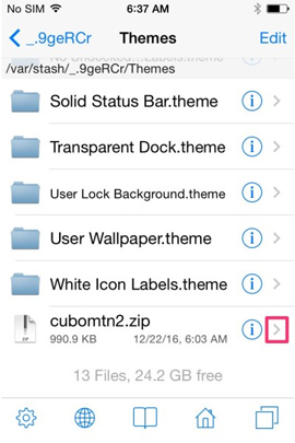 Instructions to install Cuong Tieu Ngu theme for iPhone / iPad Picture 9