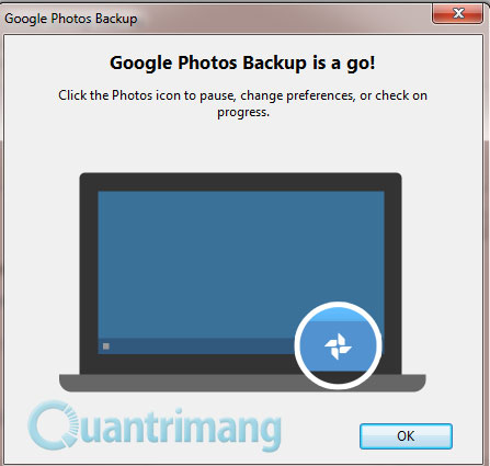 Instructions to install Google Photos for computers Picture 6