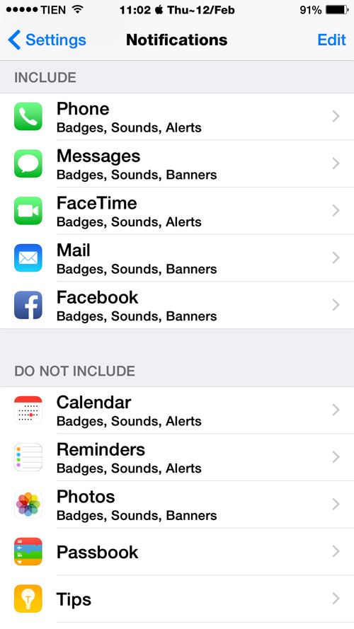 Instructions to install in Settings iOS 8 to save battery for iPhone Picture 2