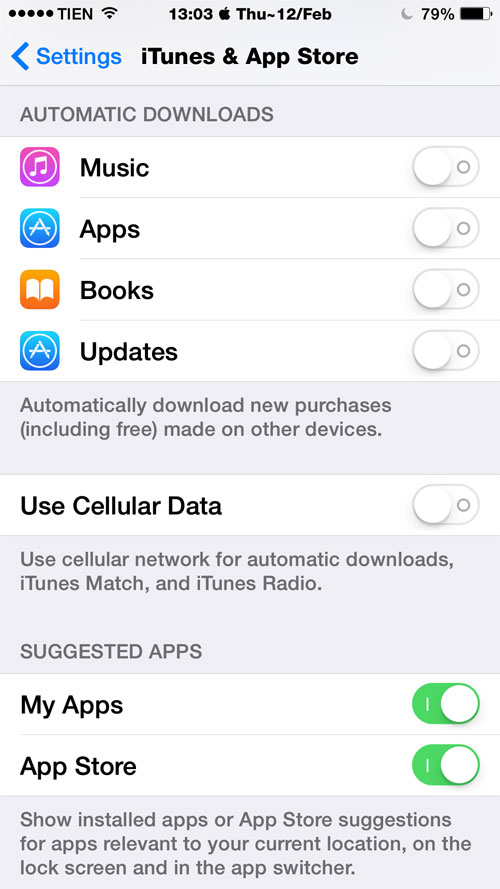 Instructions to install in Settings iOS 8 to save battery for iPhone Picture 7