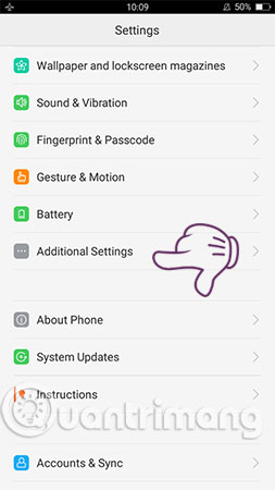 Instructions to install Vietnamese on Android phones Picture 2