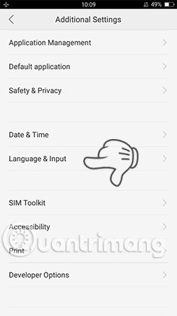 Instructions to install Vietnamese on Android phones Picture 3