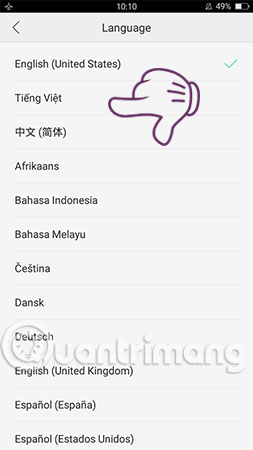 Instructions to install Vietnamese on Android phones Picture 5