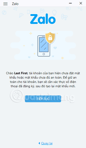 Instructions to install Zalo, log in Zalo on PC, laptop Picture 14