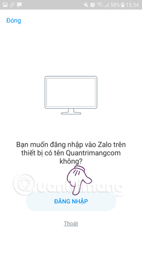 Instructions to install Zalo, log in Zalo on PC, laptop Picture 21