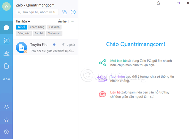 Instructions to install Zalo, log in Zalo on PC, laptop Picture 22