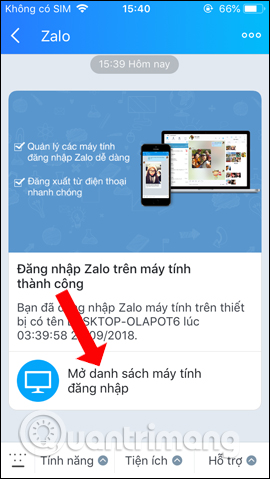 Instructions to install Zalo, log in Zalo on PC, laptop Picture 6