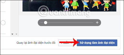Instructions to make a representative picture of Facebook celebrating National Day Picture 5