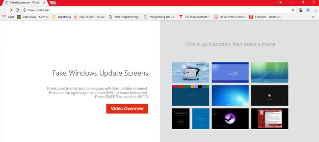 Instructions to make blue screen death errors on Windows extremely simple to poke friends Picture 1