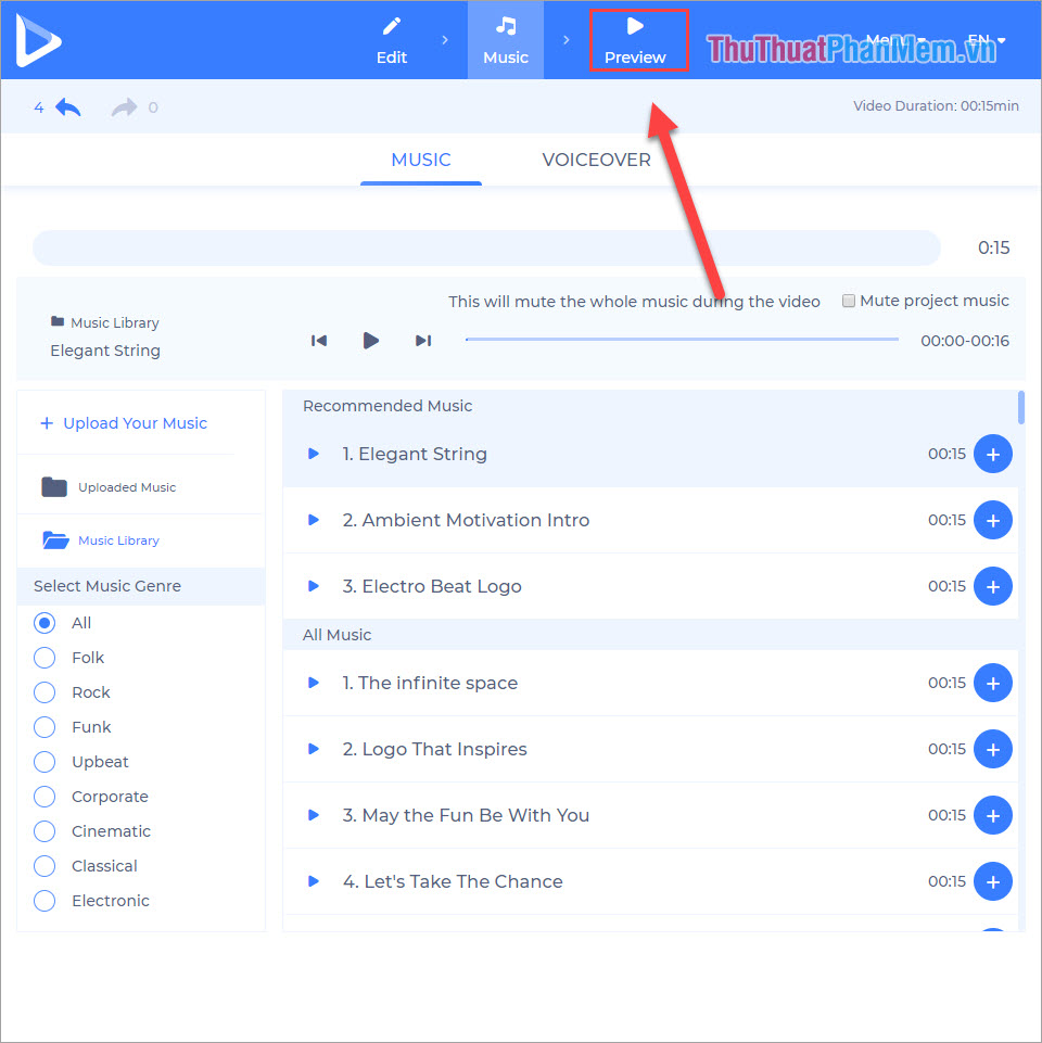 Instructions to make Intro Video online fast and beautiful Picture 11