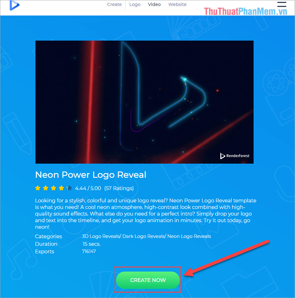 Instructions to make Intro Video online fast and beautiful Picture 3