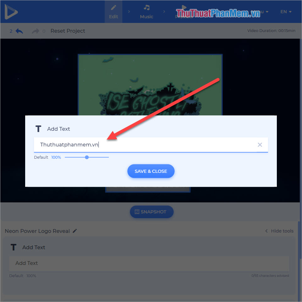 Instructions to make Intro Video online fast and beautiful Picture 8