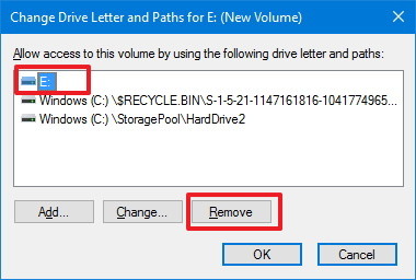 Instructions to mount the hard drive into a folder on Windows 10 Picture 12