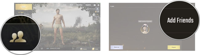 Instructions to play PUBG Mobile with friends Picture 1