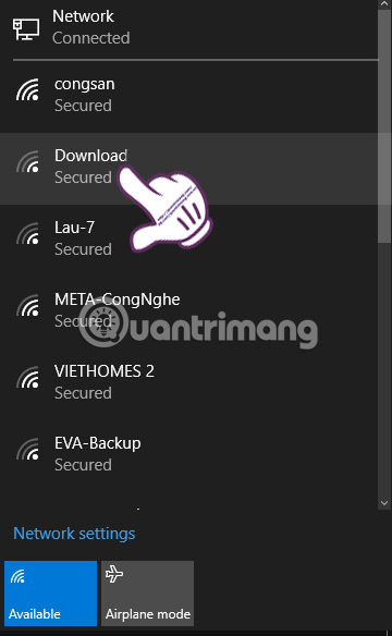 Instructions to play WiFi with iPhone / iPad Picture 13