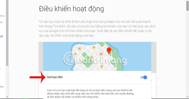 Instructions to prevent Google from tracking your location Picture 3