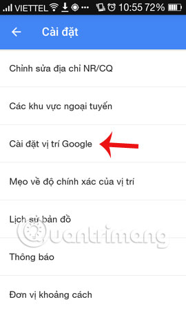 Instructions to prevent Google from tracking your location Picture 6