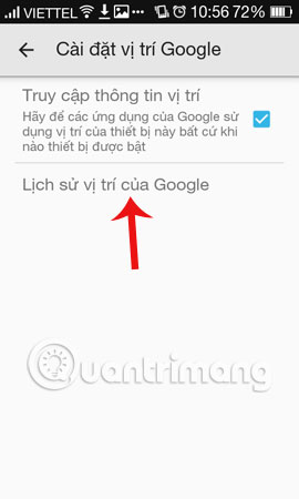 Instructions to prevent Google from tracking your location Picture 7