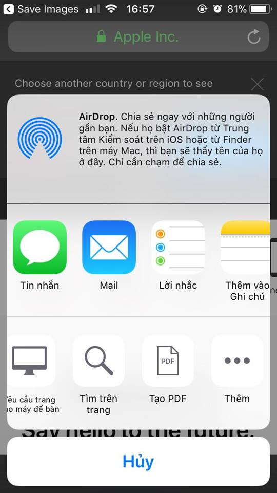 Instructions to quickly download multiple photos at once to your device on iOS Picture 3
