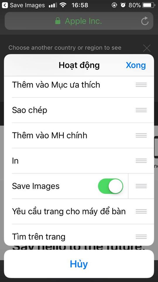 Instructions to quickly download multiple photos at once to your device on iOS Picture 4