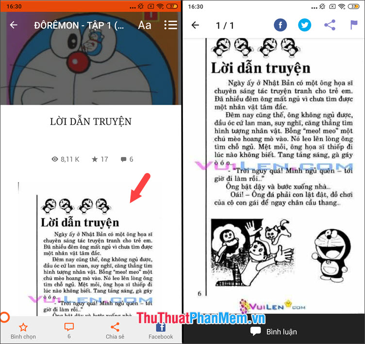 Instructions to read stories on Wattpad by phone Picture 5