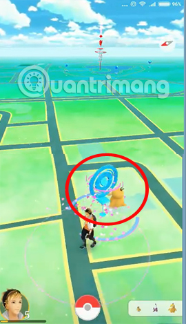 Instructions to receive free items in Pokestop Picture 2