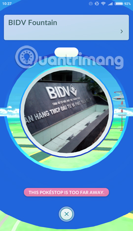 Instructions to receive free items in Pokestop Picture 3