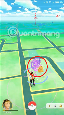 Instructions to receive free items in Pokestop Picture 5