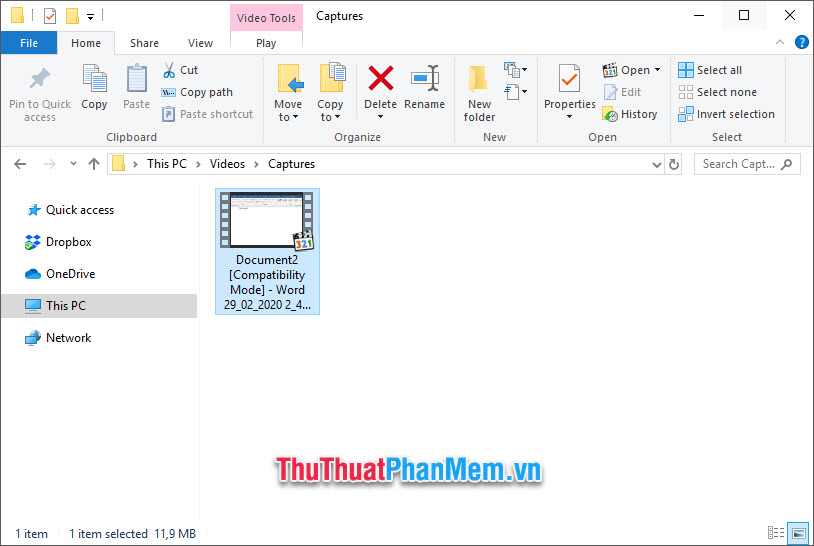 Instructions to record video on Windows 10 screen without software Picture 8