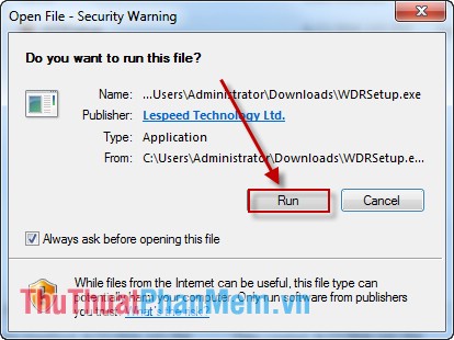 Instructions to recover data with Wise Data Recovery Picture 2