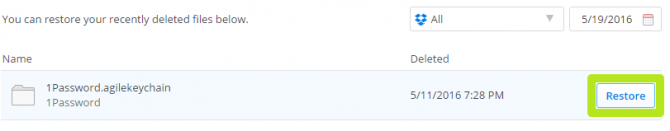 Instructions to recover deleted Dropbox files on Windows and Mac computers Picture 4