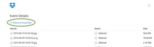 Instructions to recover deleted Dropbox files on Windows and Mac computers Picture 8