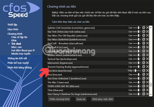Instructions to reduce lag, reduce high ping when playing online games Picture 16